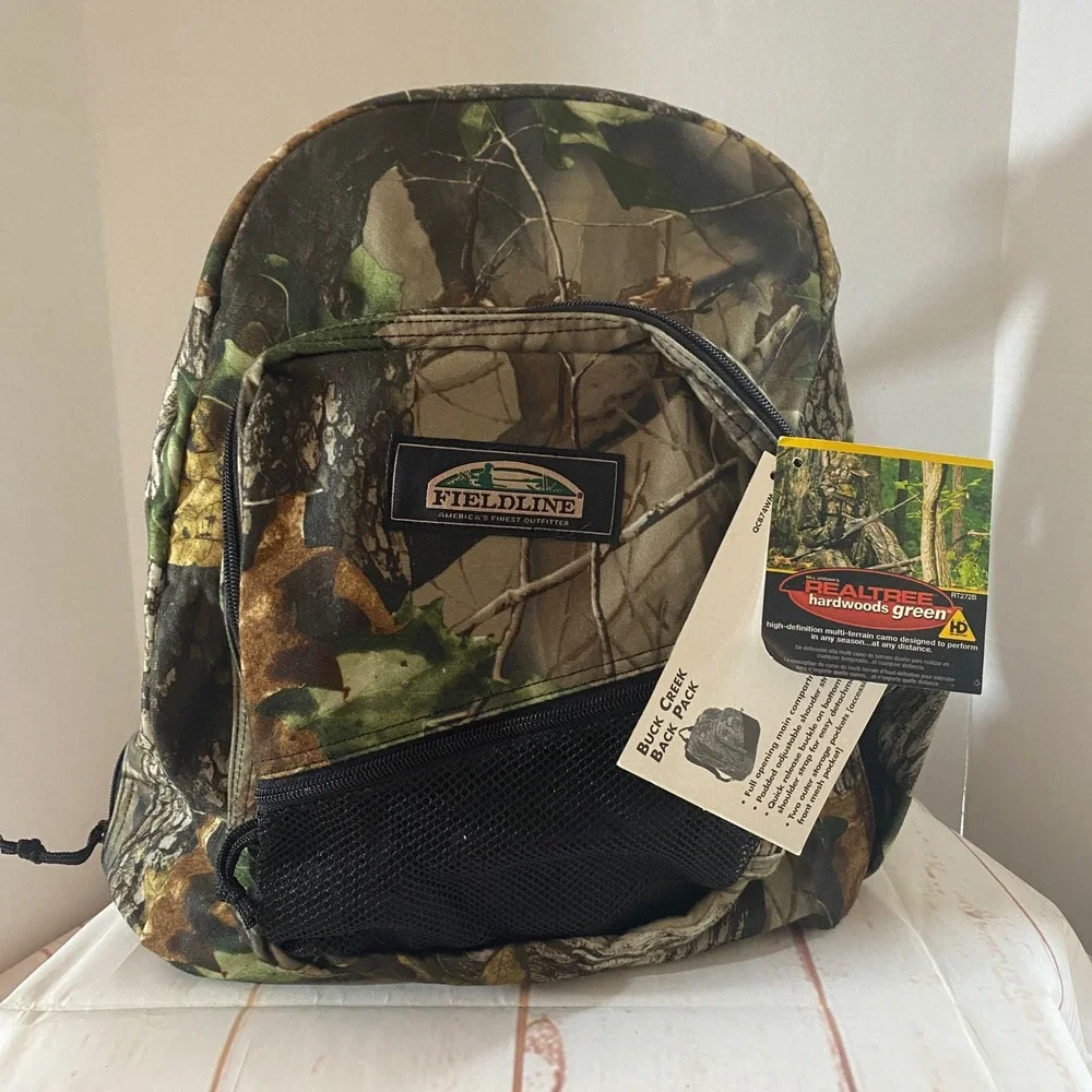 Fieldline Buck Creek Backpack Realtree Hardwoods Green Camo Hunting Pack
